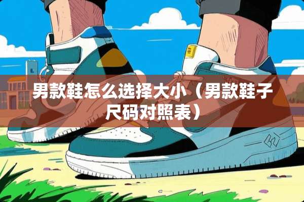 男款鞋怎么选择大小（男款鞋子尺码对照表）