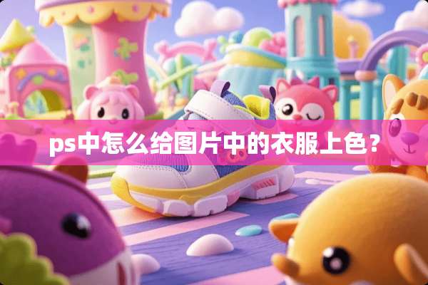 ps中怎么给图片中的衣服上色？