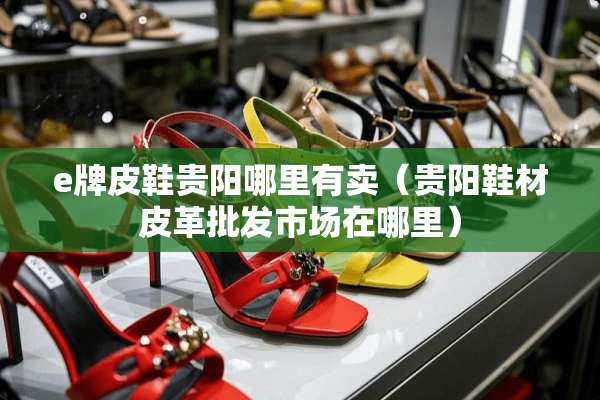 e牌皮鞋贵阳哪里有卖（贵阳鞋材皮革批发市场在哪里）