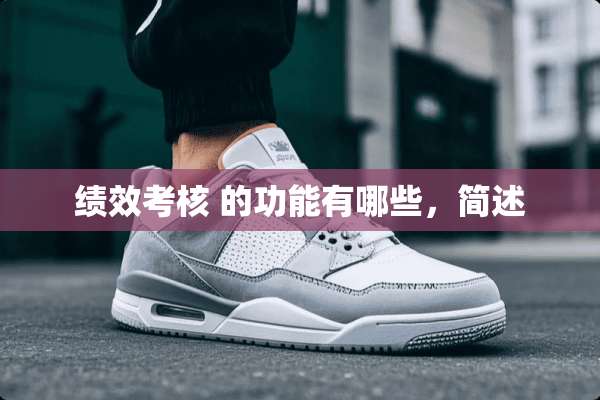 绩效考核 的功能有哪些，简述