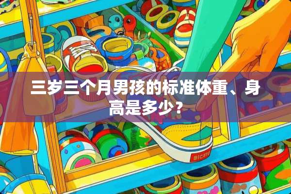 三岁三个月男孩的标准体重、身高是多少？