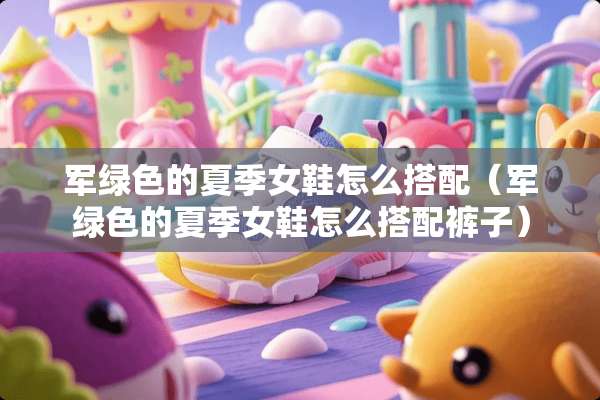 军绿色的夏季女鞋怎么搭配（军绿色的夏季女鞋怎么搭配裤子）