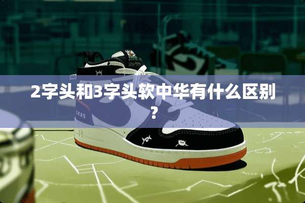 2字头和3字头软中华有什么区别？