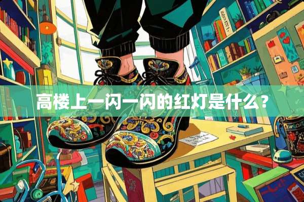 高楼上一闪一闪的红灯是什么？