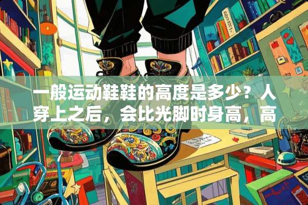 一般运动鞋鞋的高度是多少？人穿上之后，会比光脚时身高，高多少？