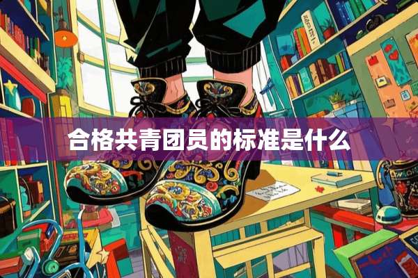 合格共青团员的标准是什么