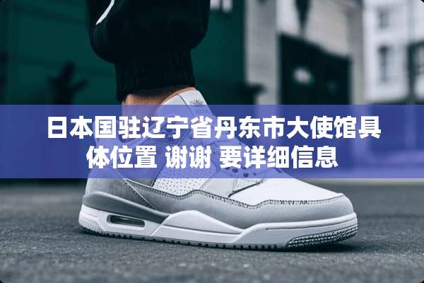 日本国驻辽宁省丹东市大使馆具**置 谢谢 要详细信息