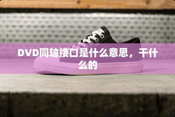 DVD同轴接口是什么意思，干什么的