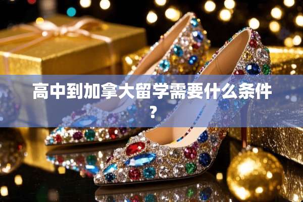 高中到加拿大留学需要什么条件？