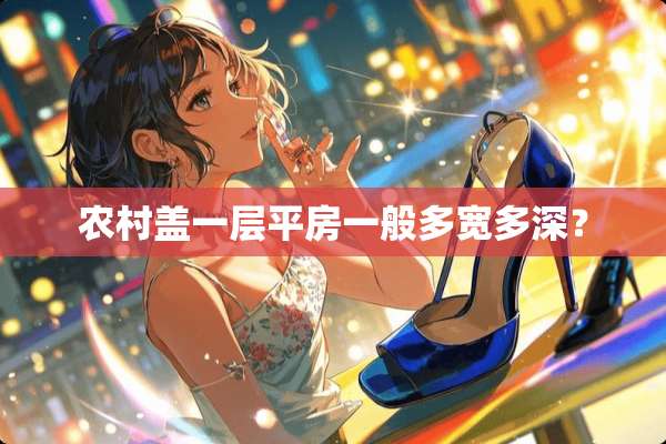 农村盖一层平房一般多宽多深？