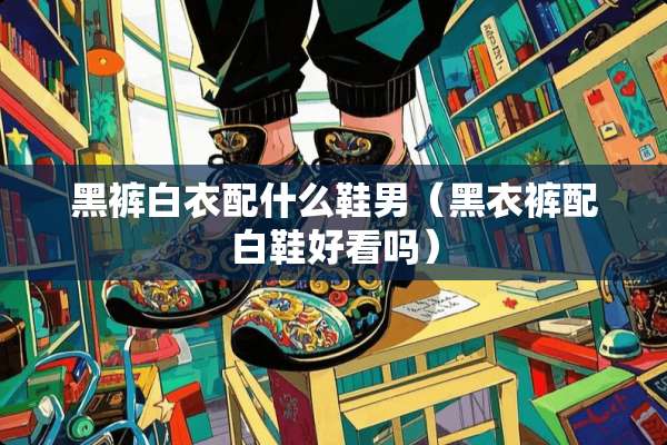 黑裤白衣配什么鞋男（黑衣裤配白鞋好看吗）
