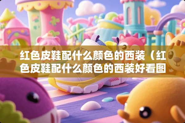 红色皮鞋配什么颜色的西装（红色皮鞋配什么颜色的西装好看图片）