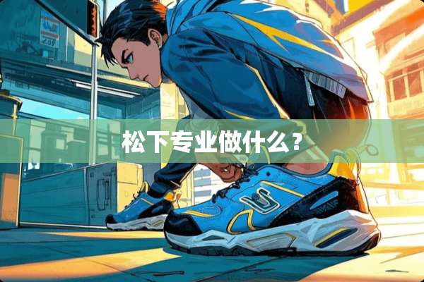松下专业做什么？