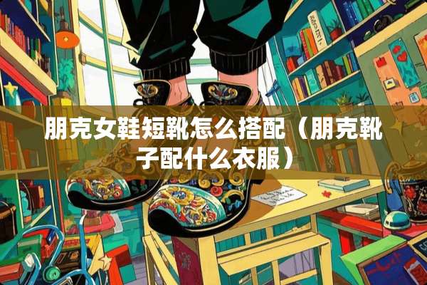 朋克女鞋短靴怎么搭配（朋克靴子配什么衣服）