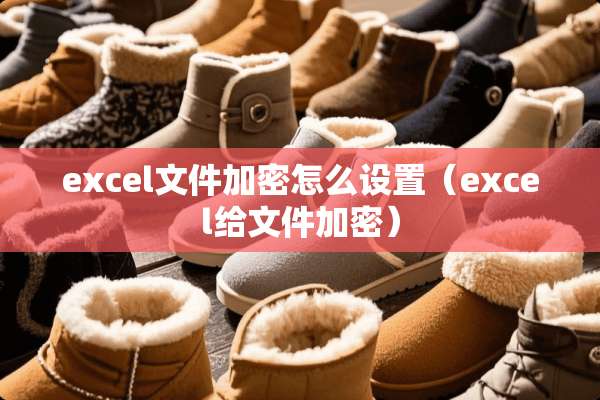 excel文件加密怎么设置（excel给文件加密）