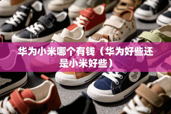 华为小米哪个有钱（华为好些还是小米好些）