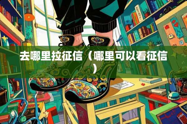 去哪里拉征信（哪里可以看征信）