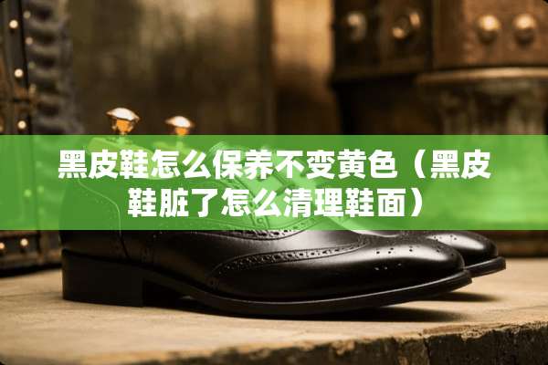 黑皮鞋怎么保养不变**（黑皮鞋脏了怎么清理鞋面）