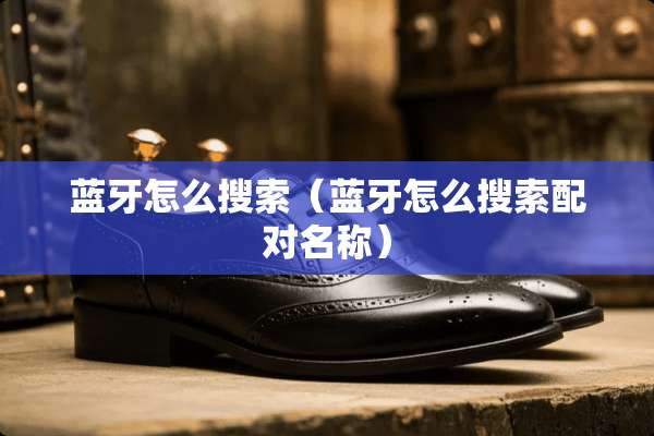 蓝牙怎么搜索（蓝牙怎么搜索配对名称）