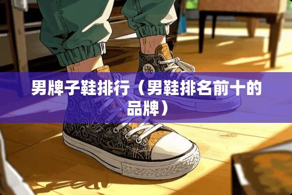 男牌子鞋排行（男鞋排名前十的品牌）
