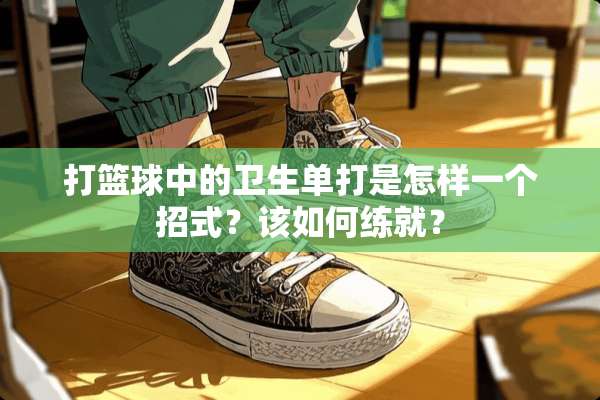打篮球中的卫生单打是怎样一个招式？该如何练就？