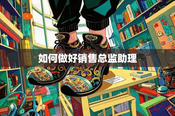 如何做好销售总监助理