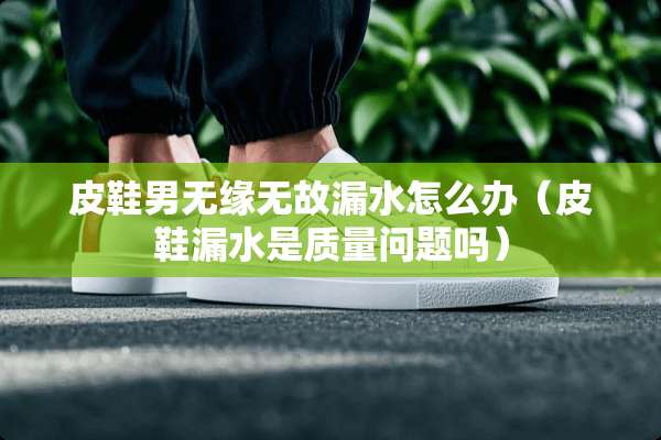 皮鞋男无缘无故漏水怎么办（皮鞋漏水是质量问题吗）