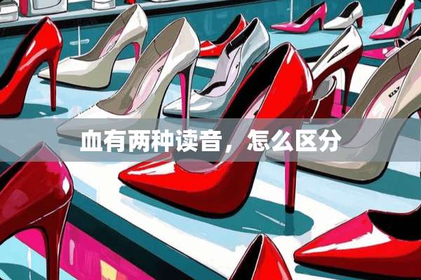 血有两种读音，怎么区分
