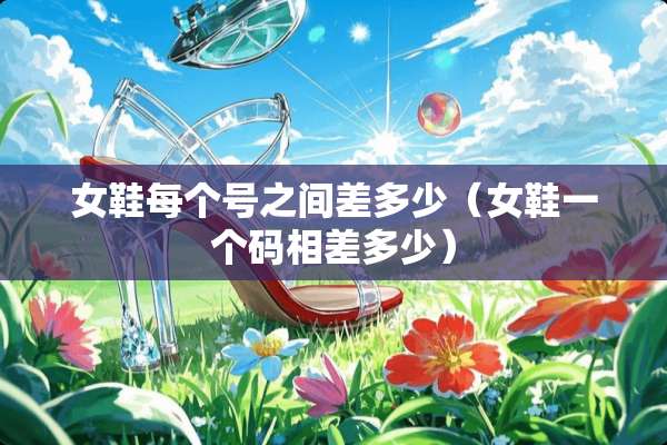 女鞋每个号之间差多少（女鞋一个码相差多少）