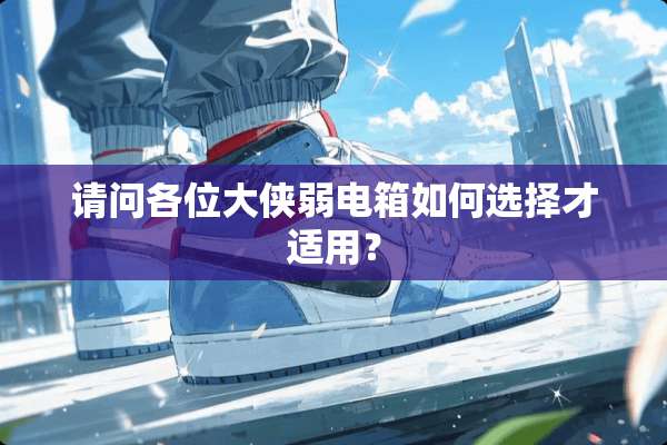 请问各位大侠弱电箱如何选择才适用？