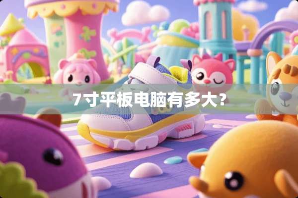 7寸平板电脑有多大？