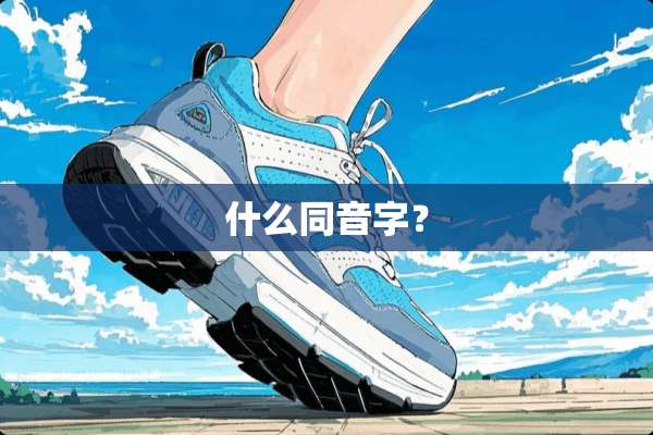 什么同音字？