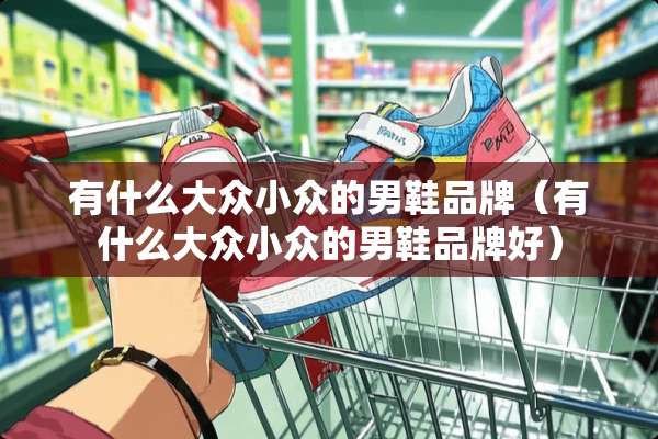 有什么大众小众的男鞋品牌（有什么大众小众的男鞋品牌好）