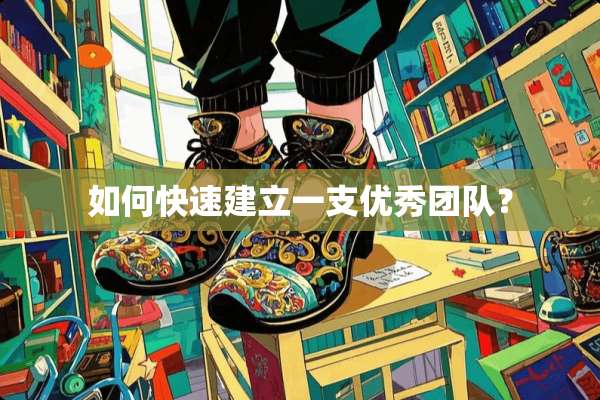 如何快速建立一支优秀团队？