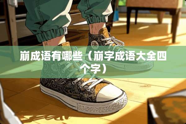 崩成语有哪些（崩字成语大全四个字）