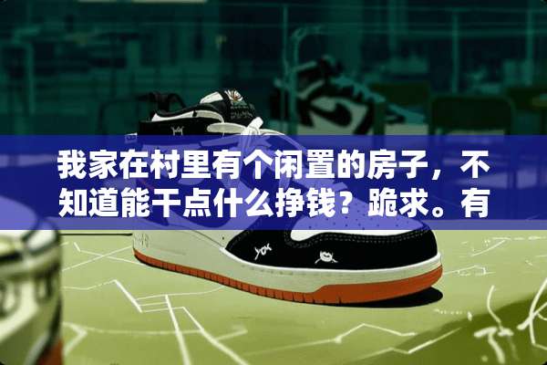 我家在村里有个闲置的房子，不知道能干点什么挣钱？跪求。有钱大家一起挣。