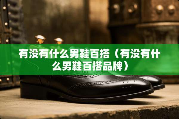 有没有什么男鞋百搭（有没有什么男鞋百搭品牌）