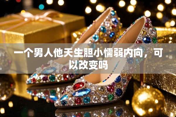 一个男人他天生胆小懦弱内向，可以改变吗