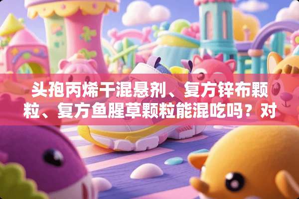 头孢丙烯干混悬剂、复方锌布颗粒、复方鱼腥草颗粒能混吃吗？对于6个月宝宝怎么吃？