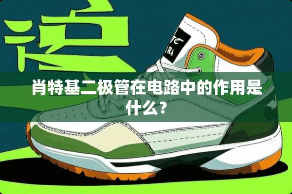 肖特基二极管在电路中的作用是什么？