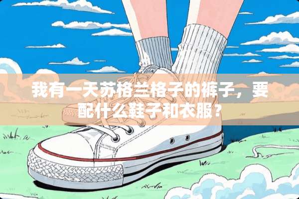 我有一天苏格兰格子的裤子，要配什么鞋子和衣服？
