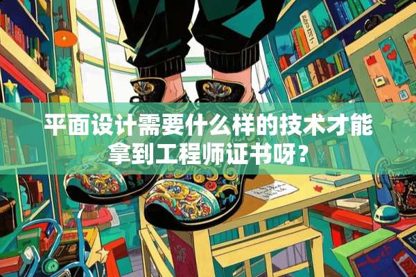 平面设计需要什么样的技术才能拿到工程师证书呀？