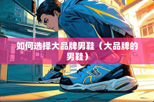 如何选择大品牌男鞋（大品牌的男鞋）