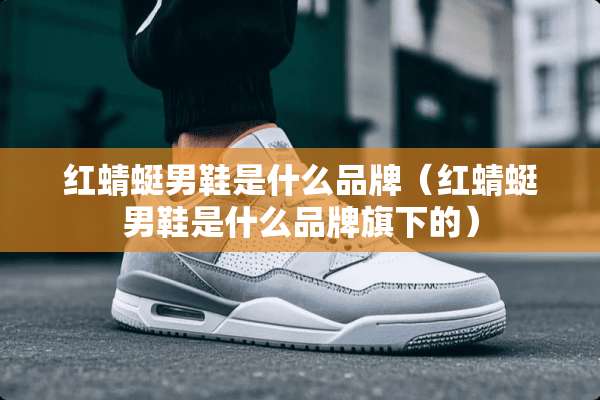红蜻蜓男鞋是什么品牌（红蜻蜓男鞋是什么品牌旗下的）