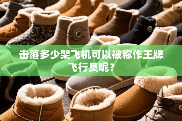 击落多少架飞机可以被称作王牌飞行员呢？