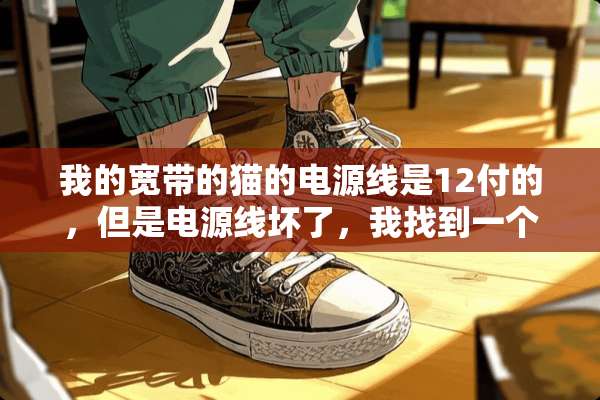 我的宽带的猫的电源线是12付的，但是电源线坏了，我找到一个九付的可以么，什么效果