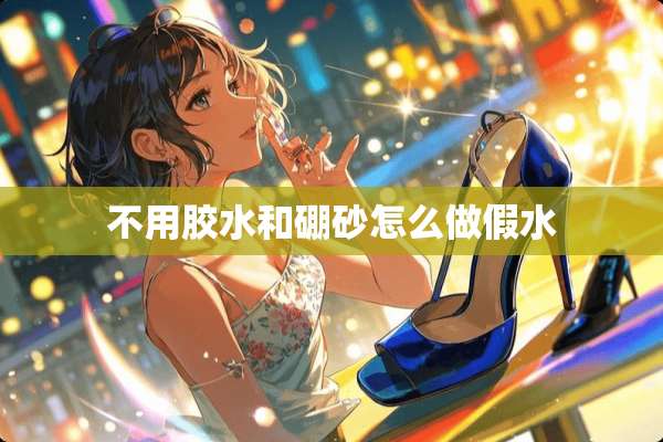 不用胶水和硼砂怎么做假水
