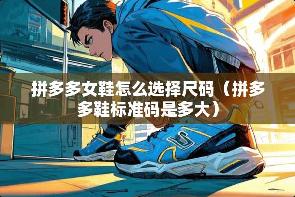 拼多多女鞋怎么选择尺码（拼多多鞋标准码是多大）