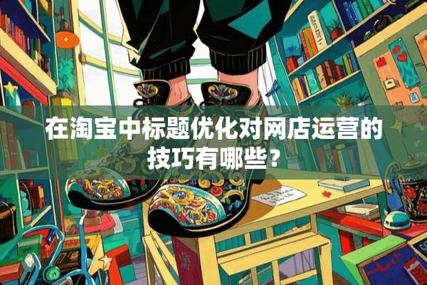 在淘宝中标题优化对网店运营的技巧有哪些？