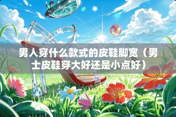 男人穿什么款式的皮鞋脚宽（男士皮鞋穿大好还是小点好）